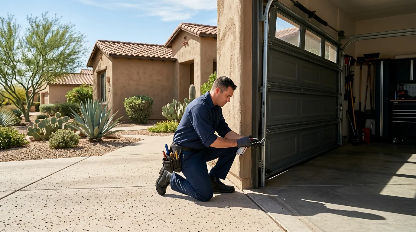 Repaired & tested - Wenatchee garage door service