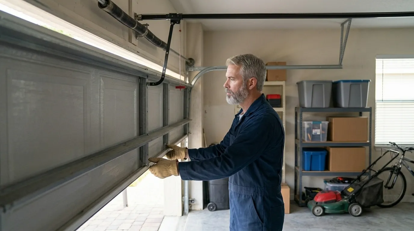 Repaired & tested - Wenatchee garage door service