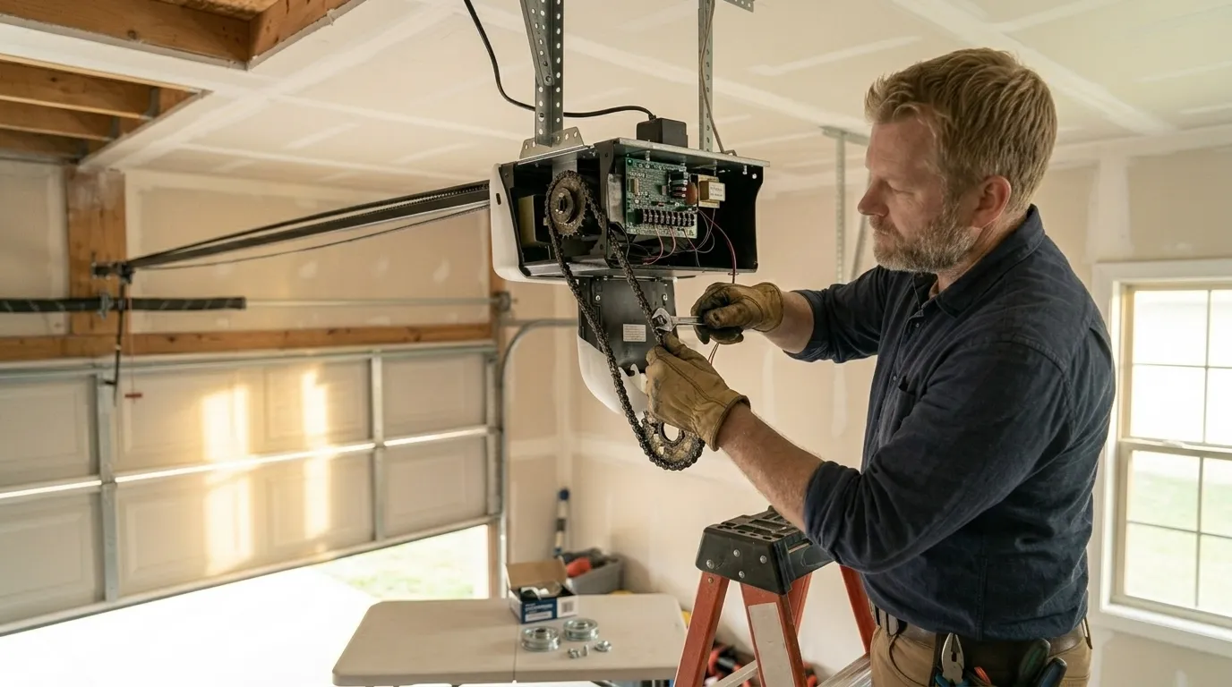 Repaired & tested - Wenatchee garage door service