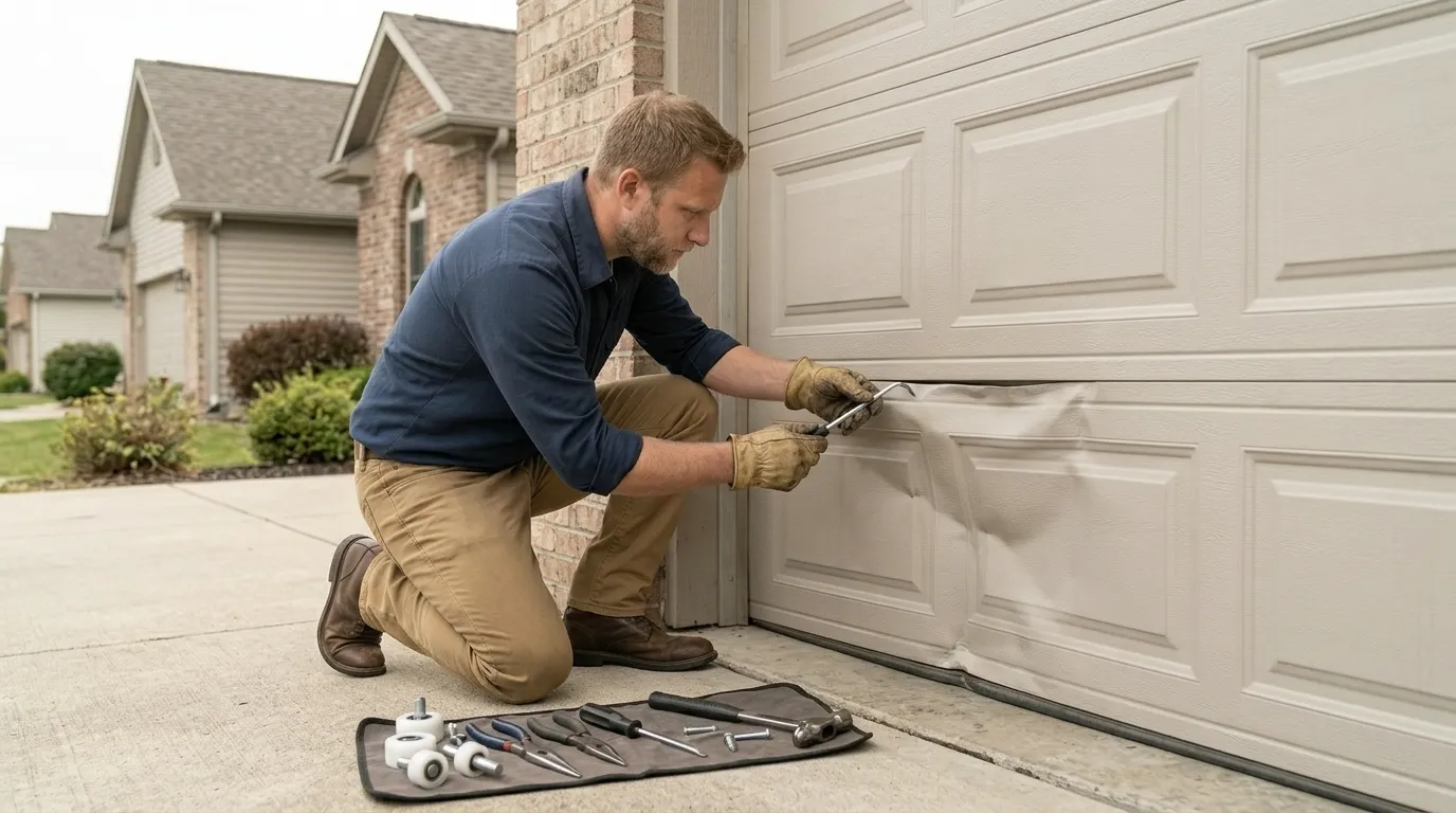 Repaired & tested - Wenatchee garage door service
