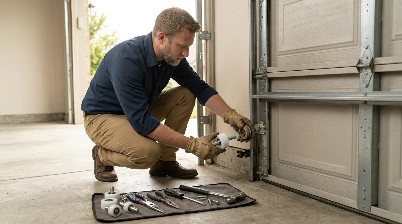 Repaired & tested - Wenatchee garage door service