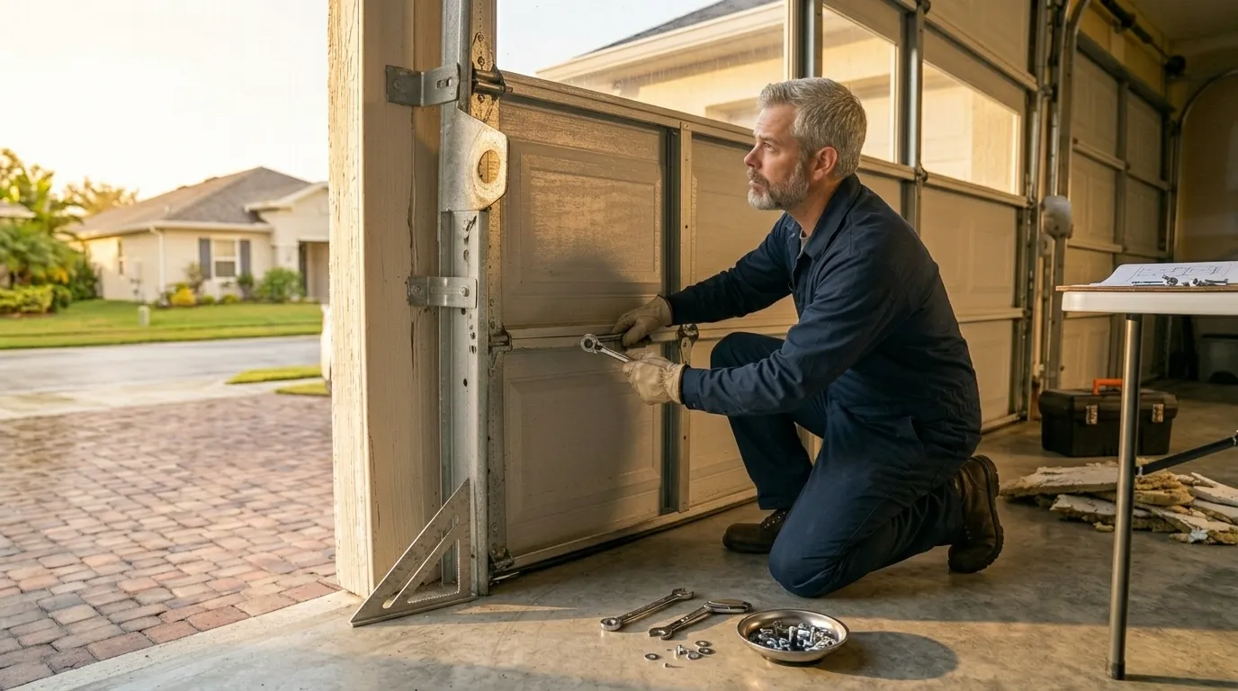Repaired & tested - Wenatchee garage door service