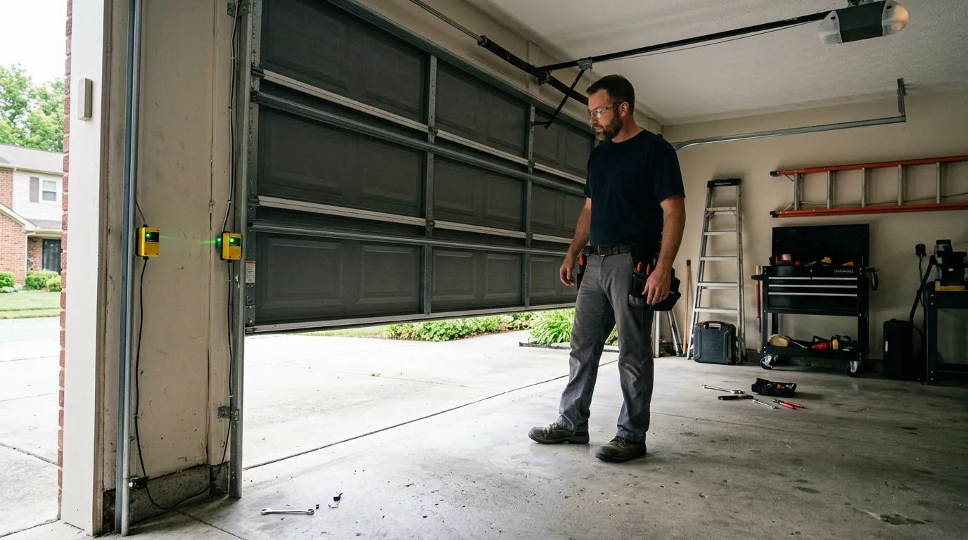 Repaired & tested - Wenatchee garage door service