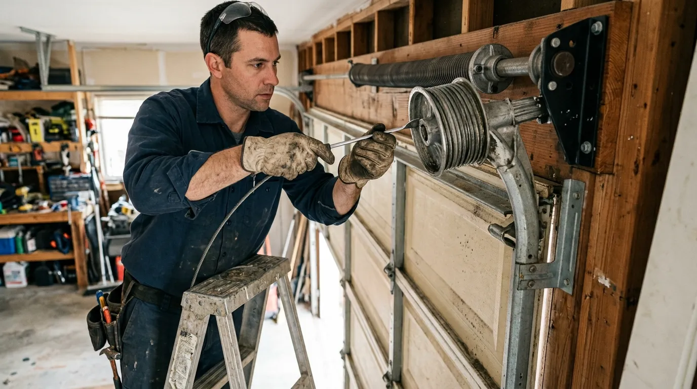 Repaired & tested - Wenatchee garage door service