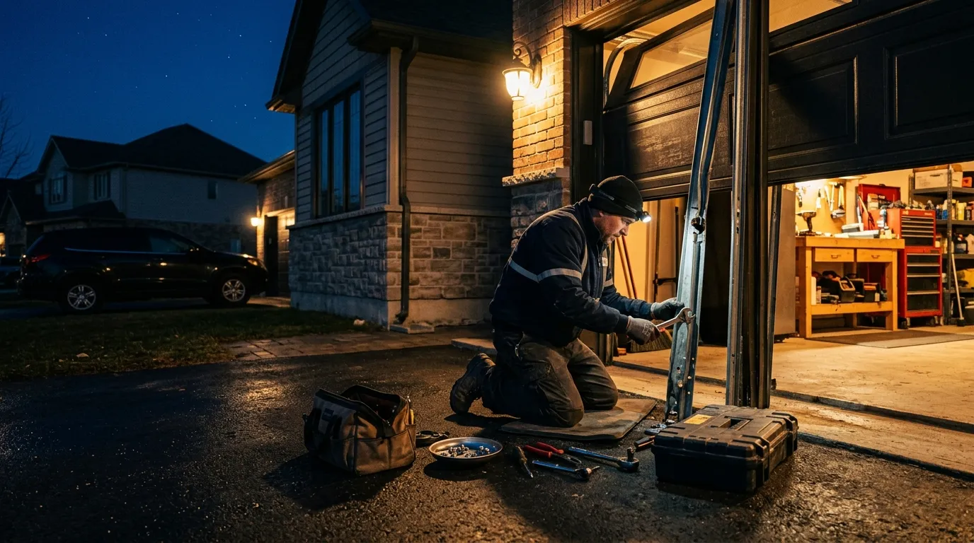 Repaired & tested - Wenatchee garage door service