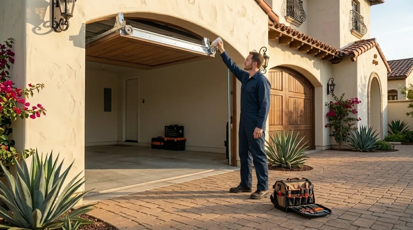 Raised panel garage door